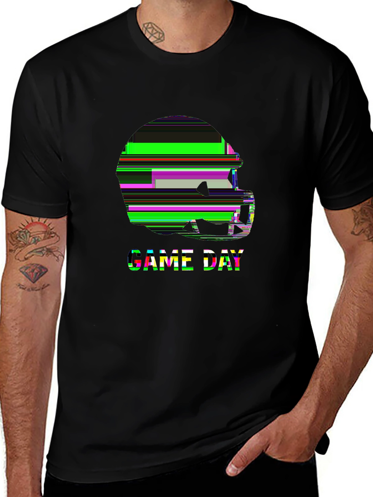 Game Day Premium Tee – Football helmet, game