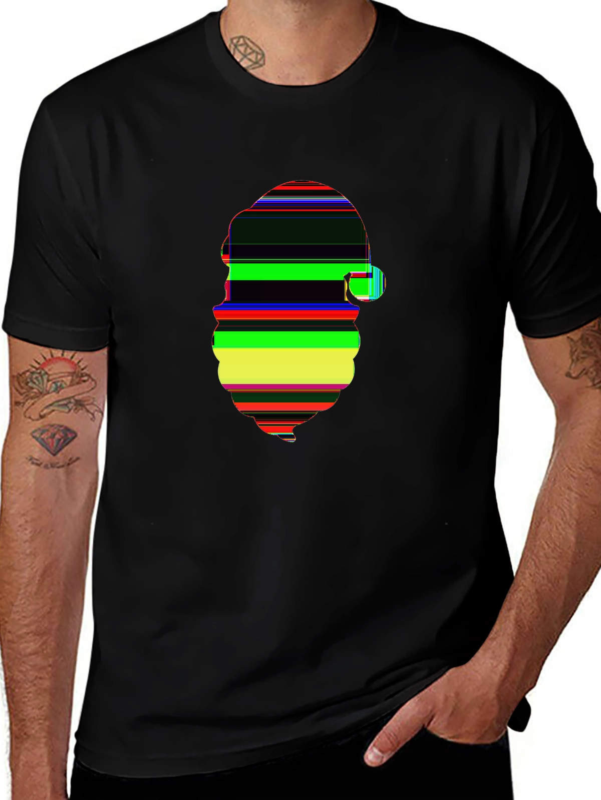Holiday Spirit Tee – Santa hat and
