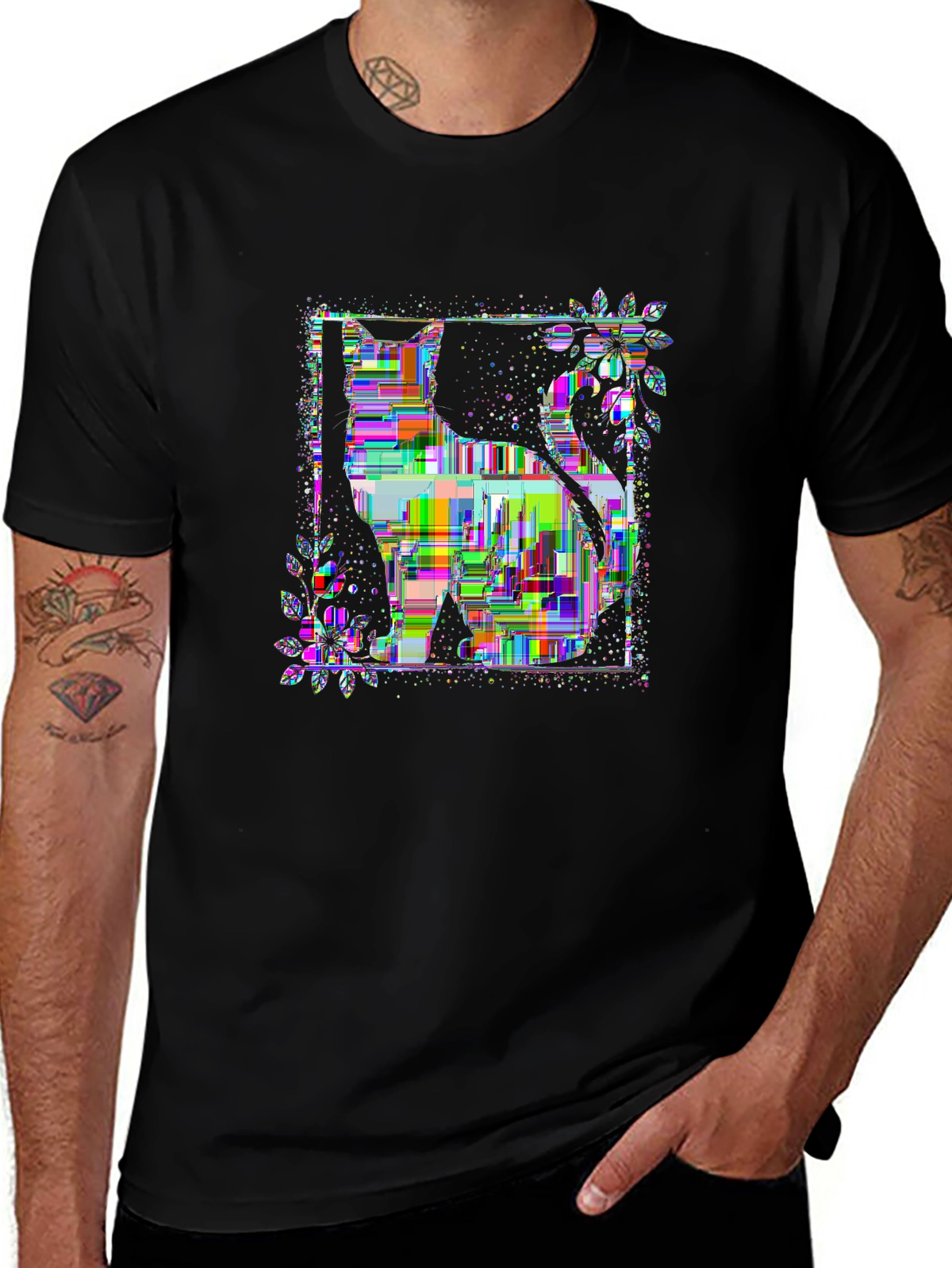 Pet Parent Tee – Siamese cat elegant
