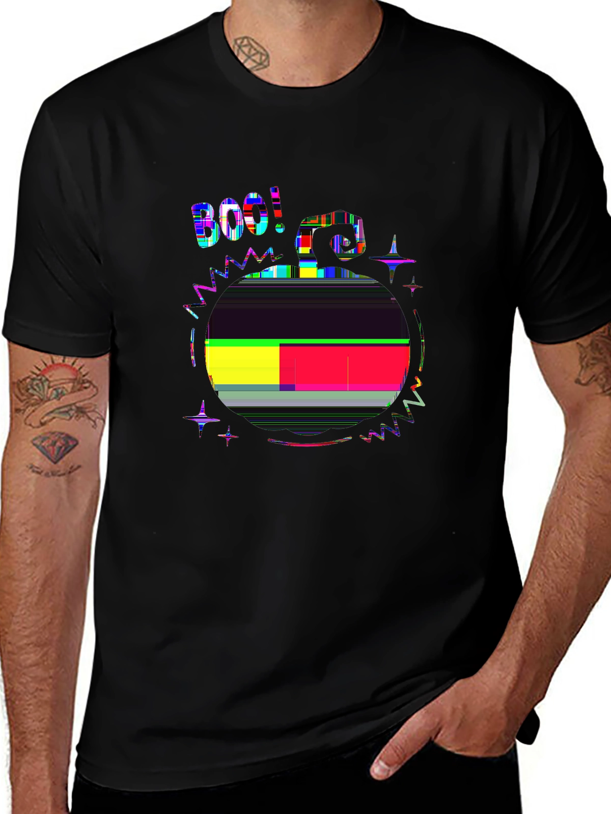 Holiday Spirit Tee – Jack-o-lantern Halloween, 'BOO'