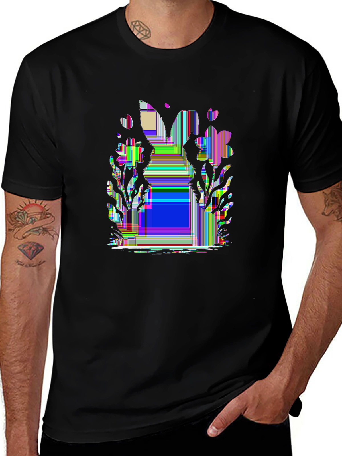 Holiday Spirit Tee – Easter bunny eggs