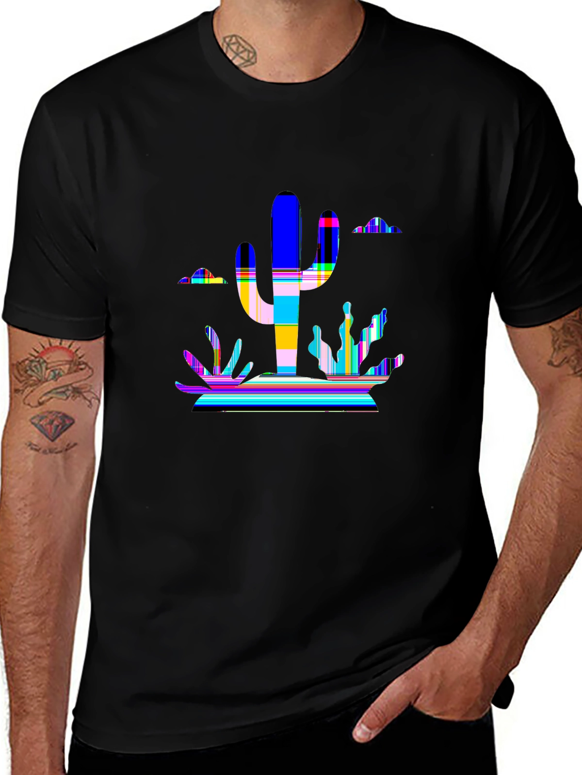 Wild Explorer Tee – Cactus and desert