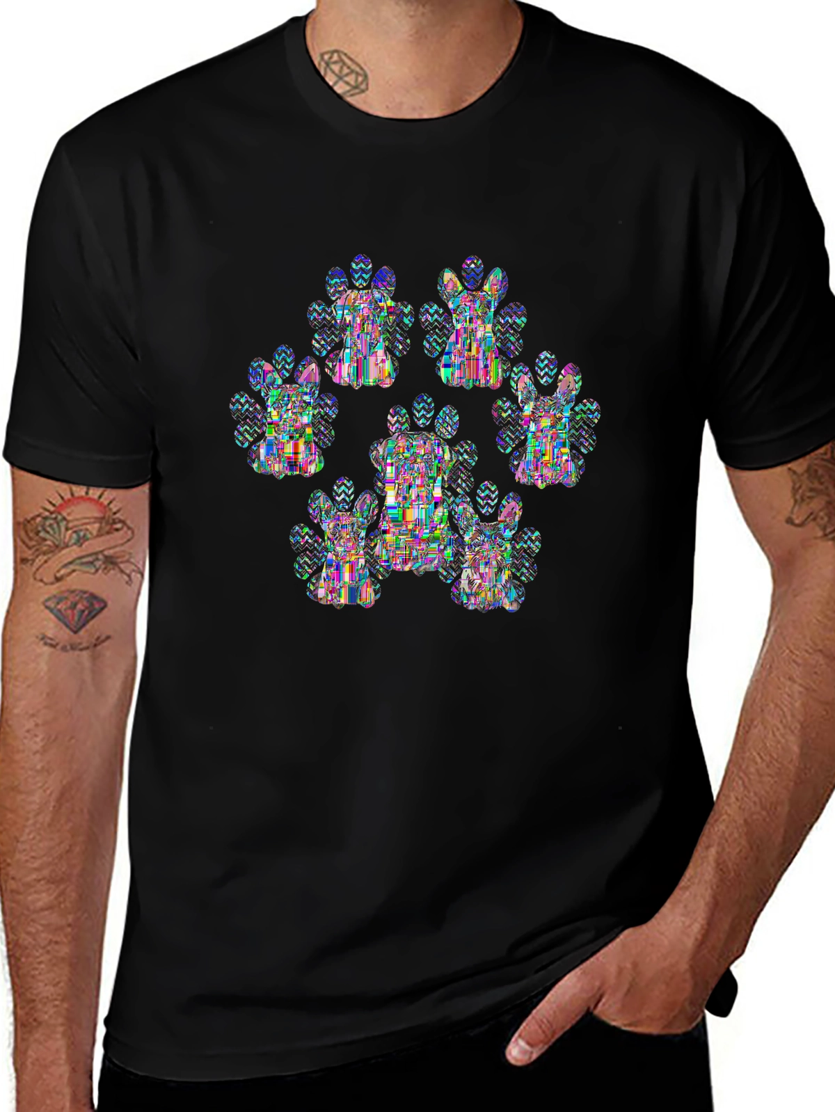 Pet Parent Tee – Dog breeds collage