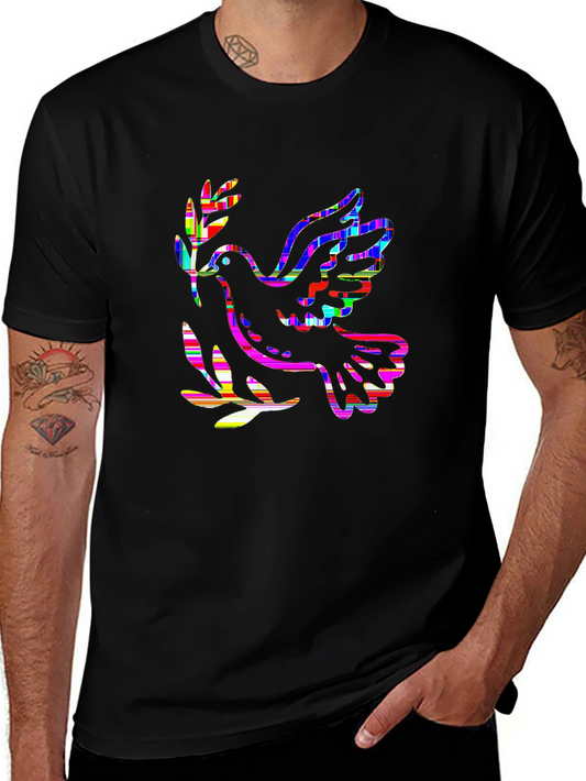 Faith Over Fear Tee – Dove with olive