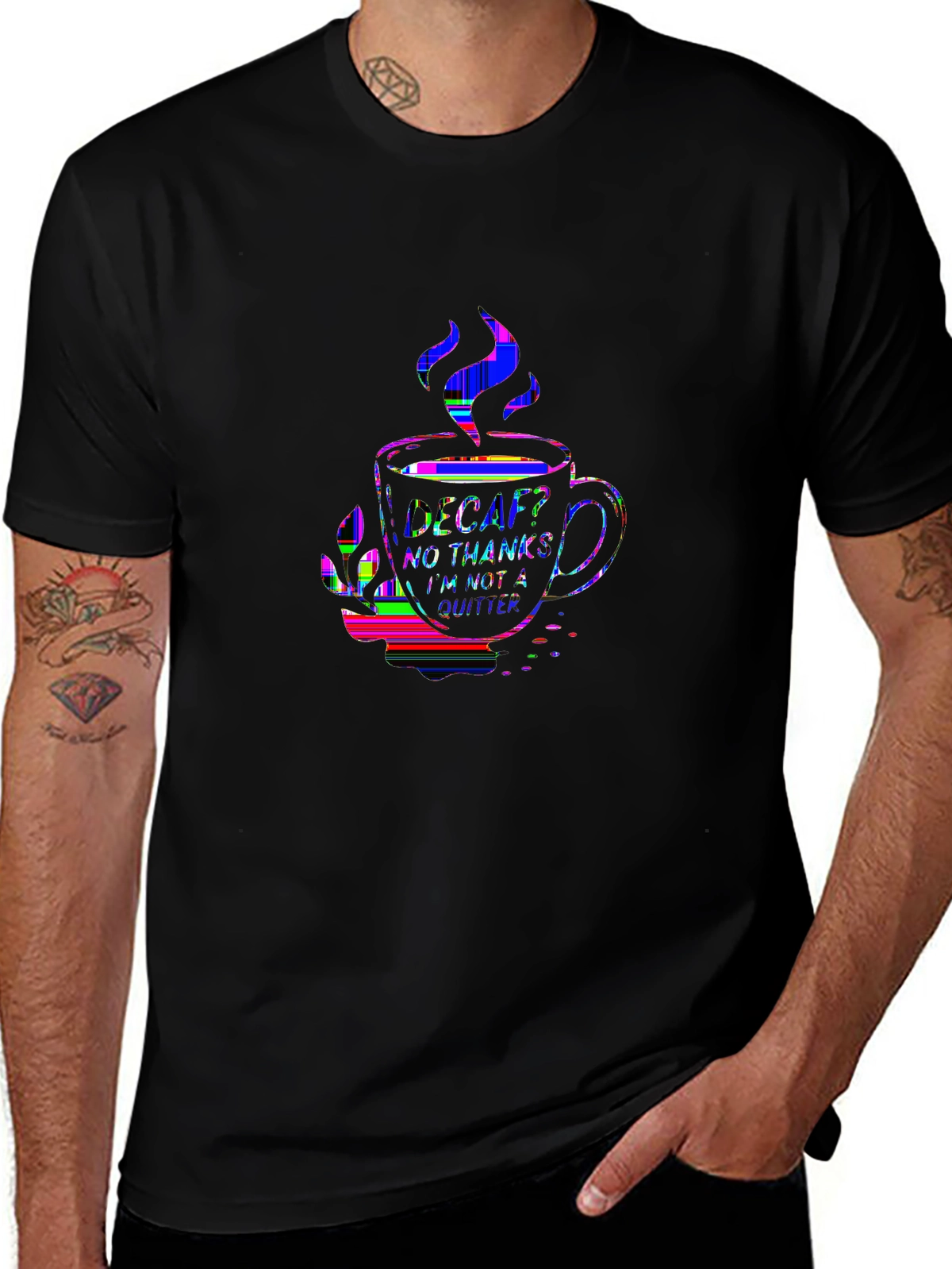 Funny Bone Tee – Coffee cup with