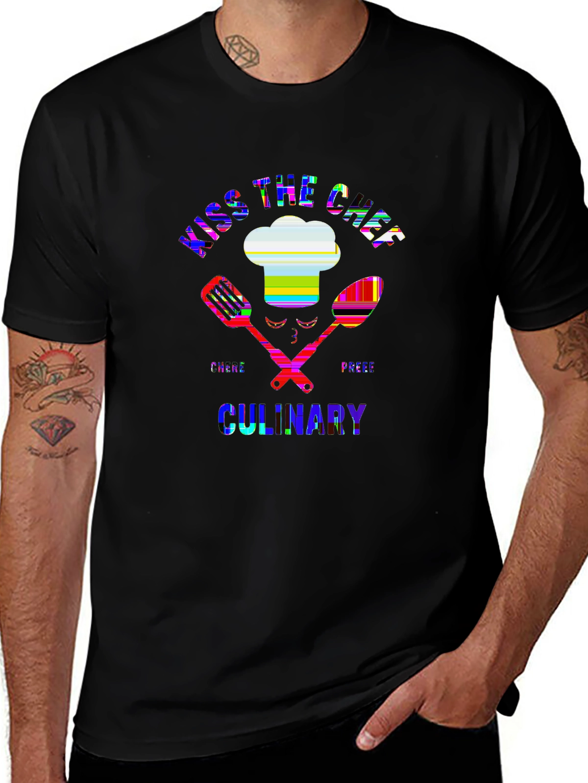Side Hustle Tee – Chef hat and