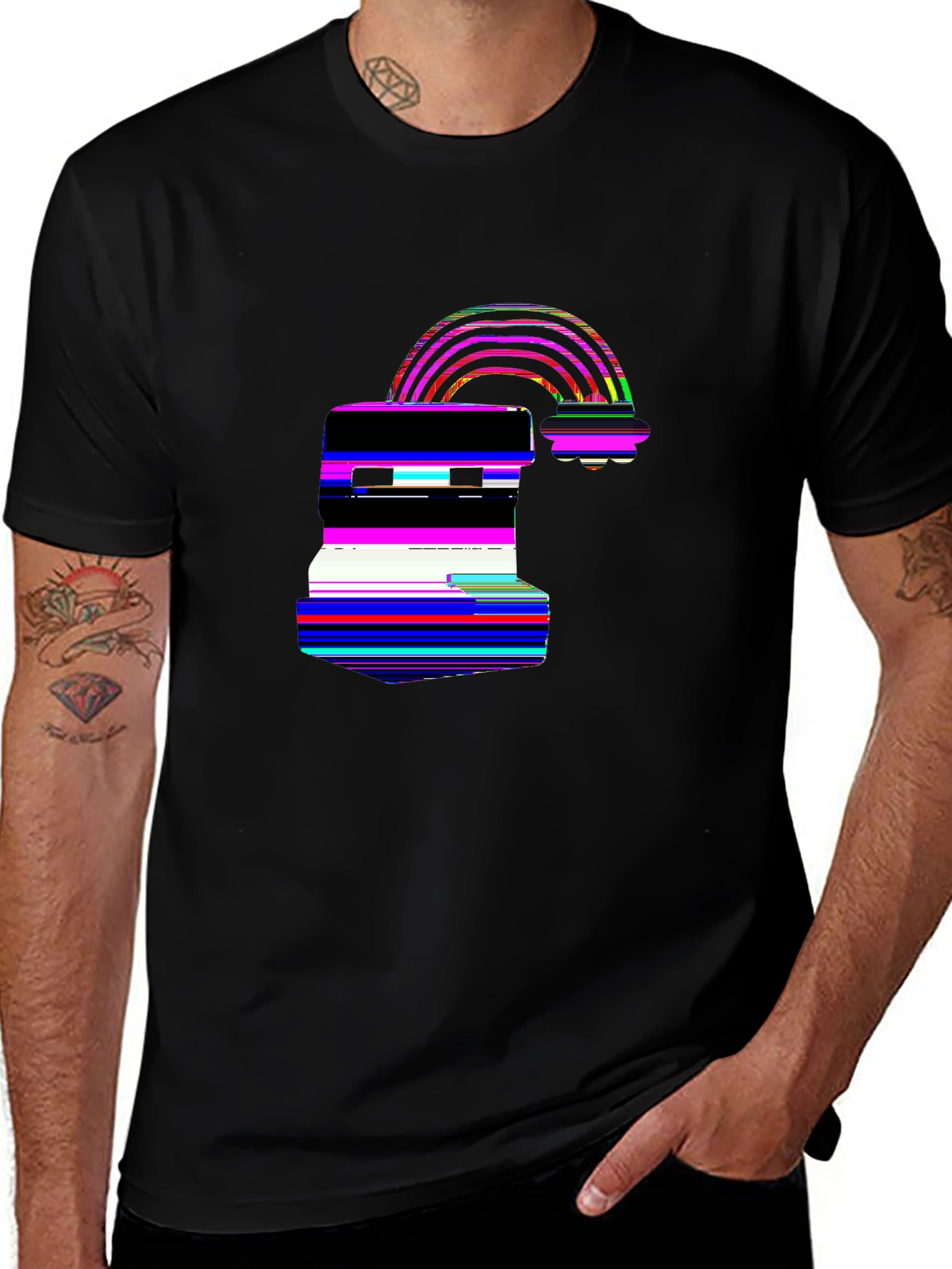 Retro Rewind Tee – Polaroid camera with