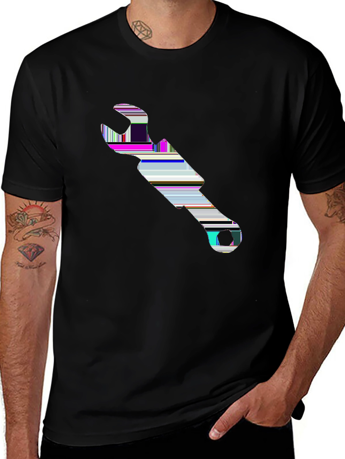 Side Hustle Tee – Tool wrench, builder