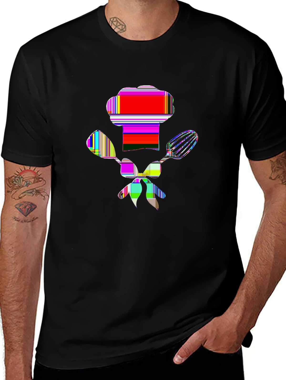 Side Hustle Tee – Chef hat and