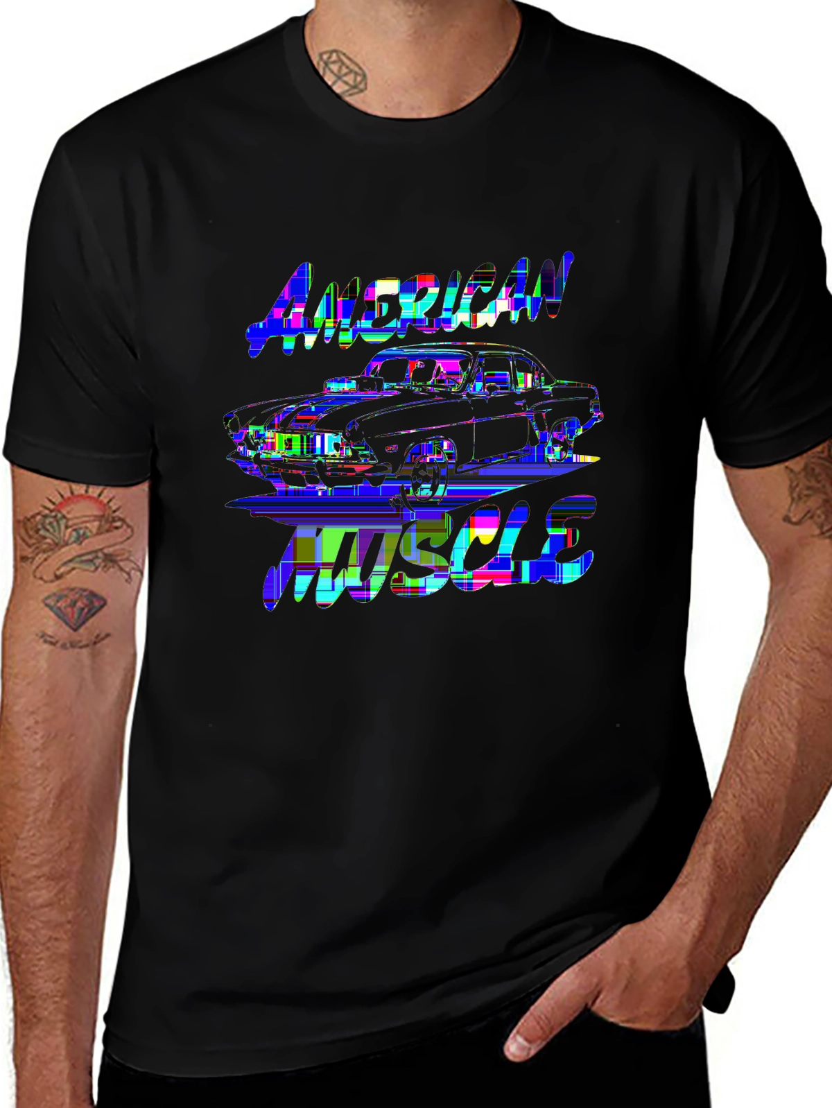 Auto Enthusiast Tee – Classic muscle car