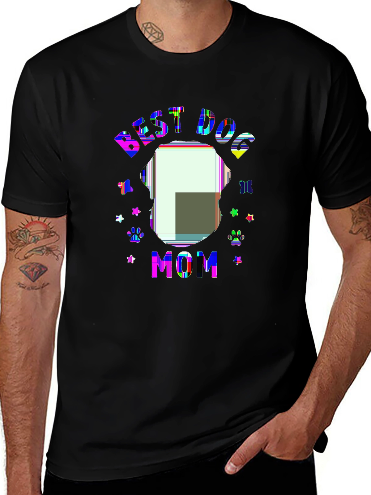 Pet Parent Tee – Golden retriever face