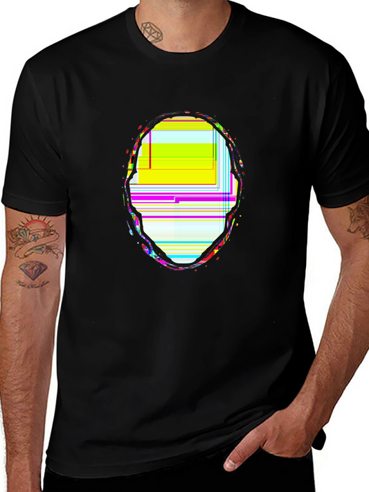 Future Tech Tee – Robot face with