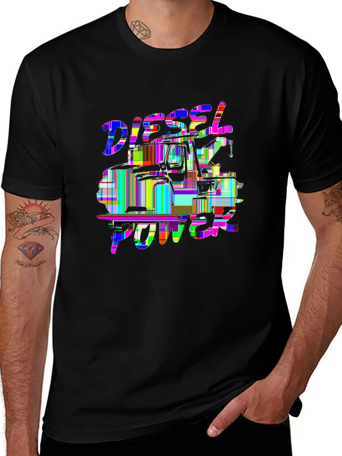 Auto Enthusiast Tee – Tow truck and