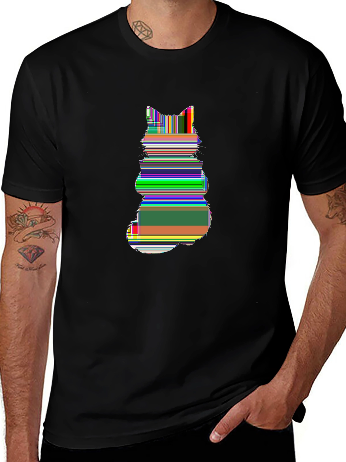 Pet Parent Tee – Cat with glasses