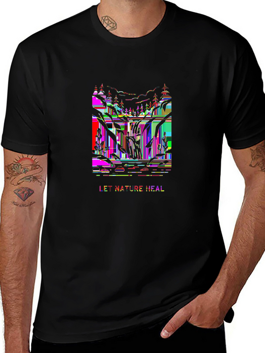 Wild Explorer Tee – Waterfall and rocks