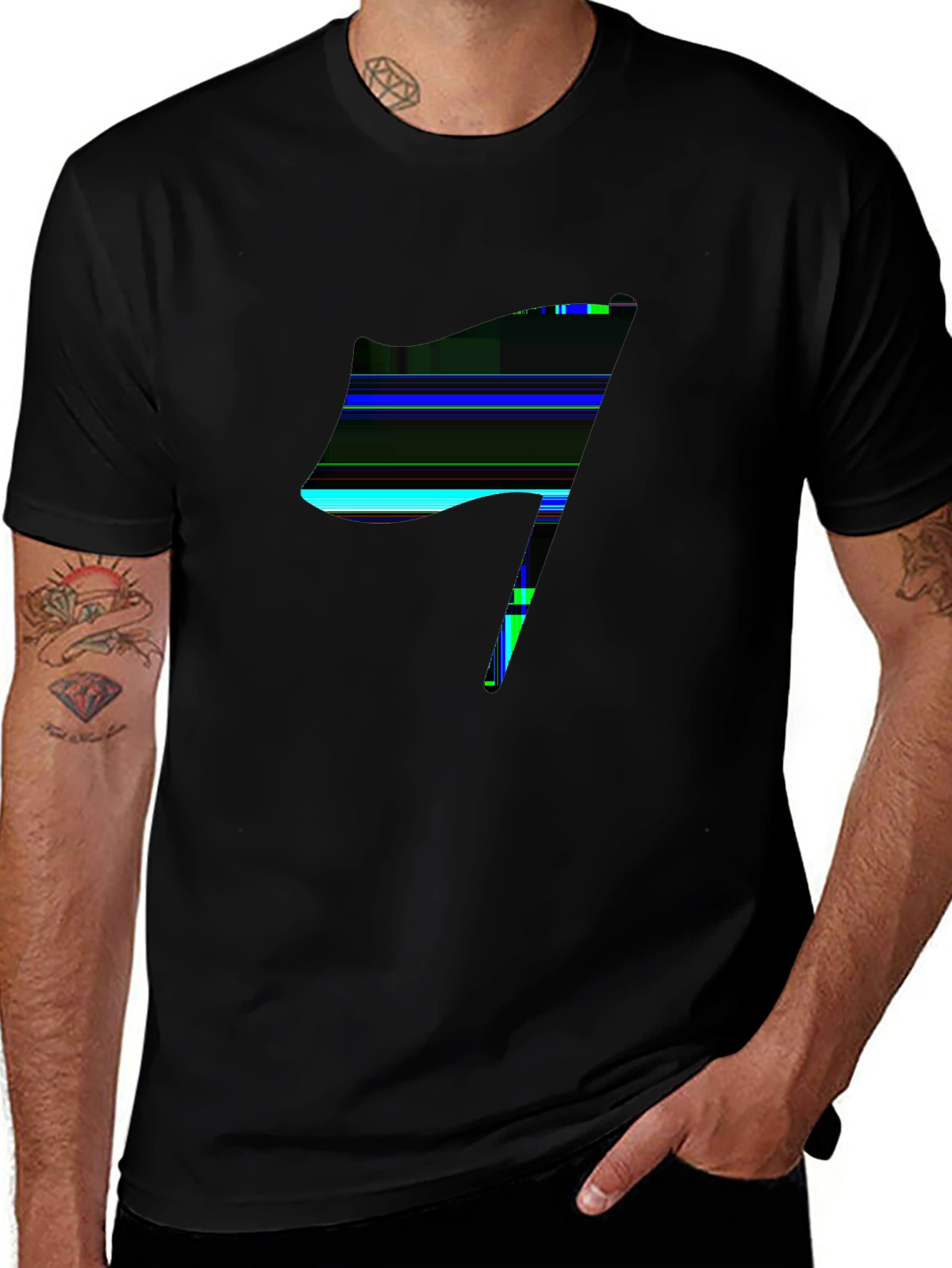 Auto Enthusiast Tee – Racing checkered flag
