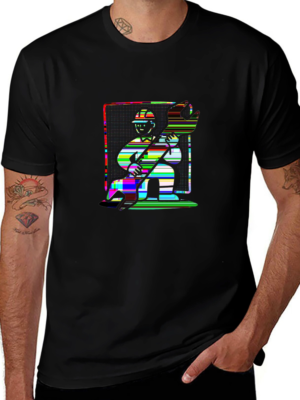 Side Hustle Tee – Tool wrench, builder