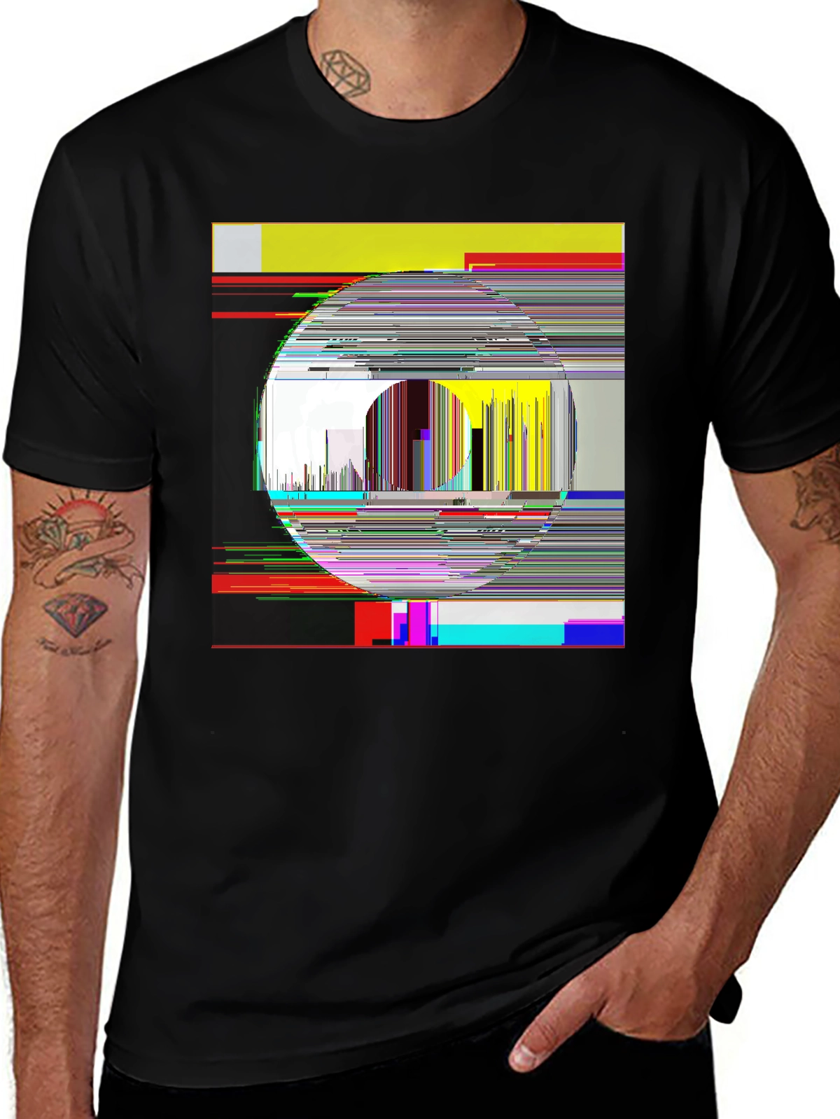 Vibes Music Tee – Vinyl record spin