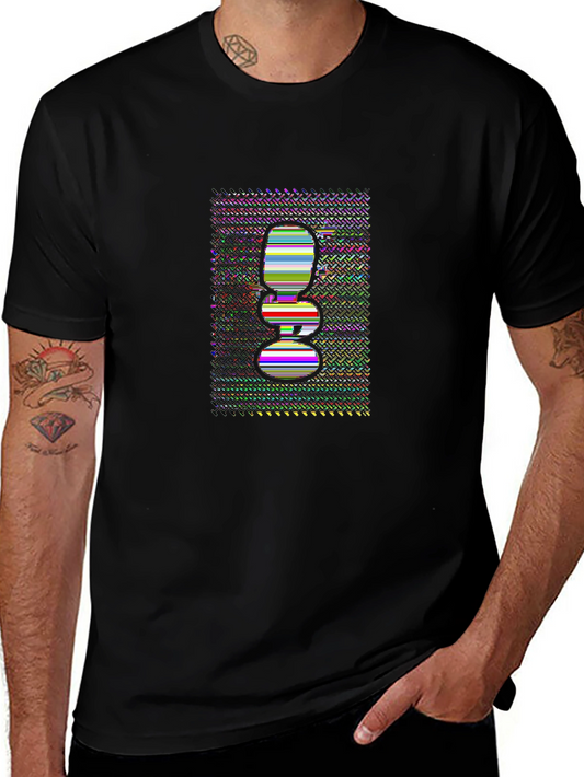 Vibes Music Tee – Microphone with stars