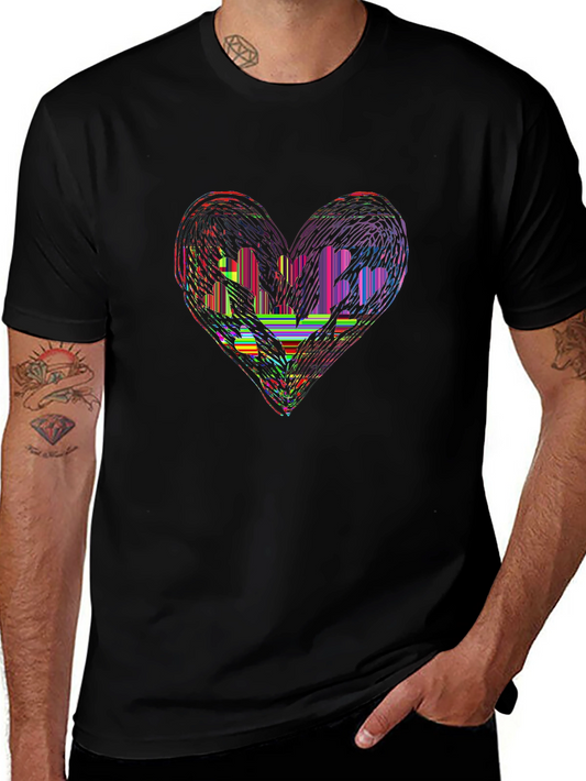 Holiday Spirit Tee – Valentine heart, 'BE