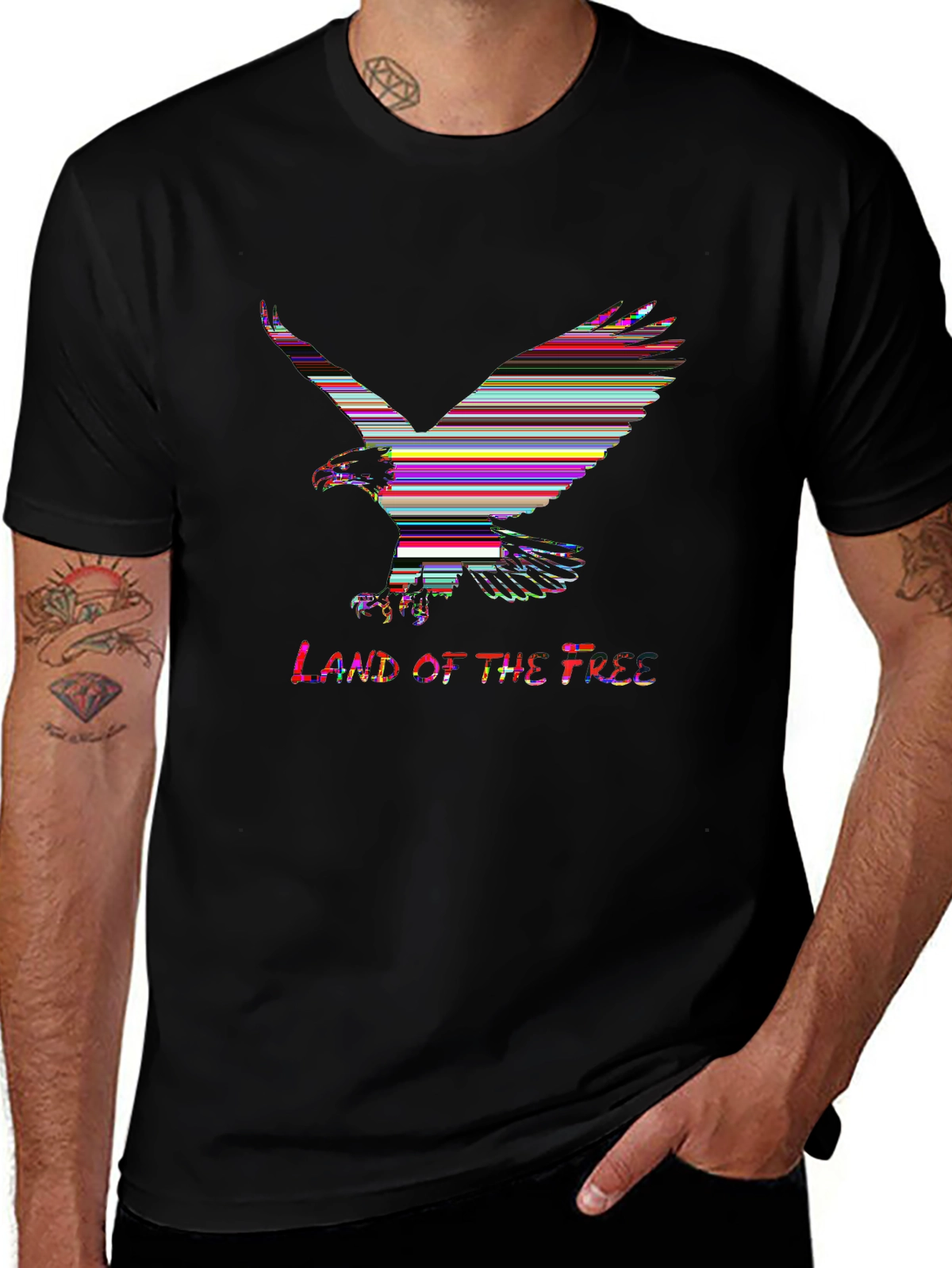 American Pride Tee – Bald eagle soaring