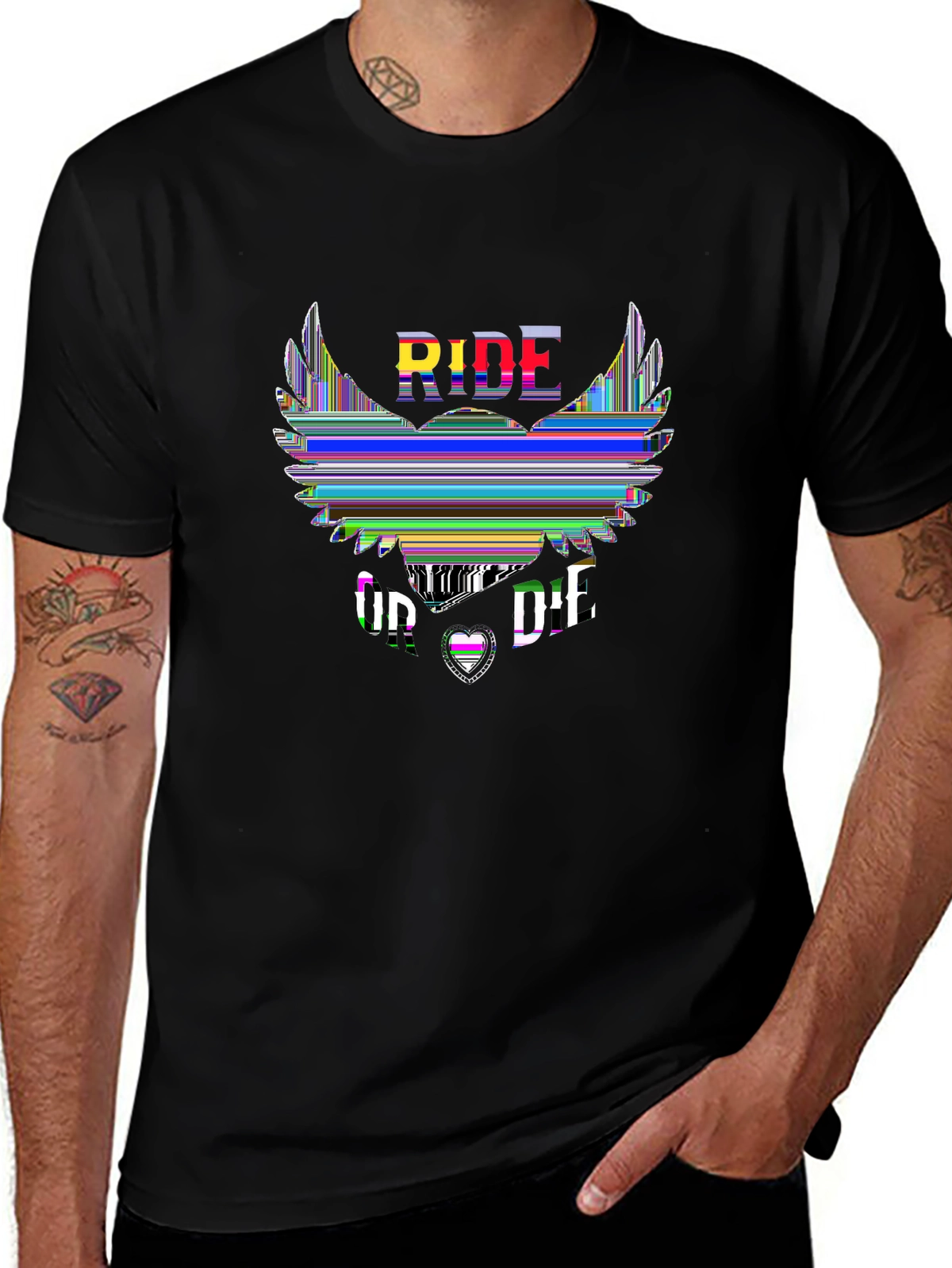 Auto Enthusiast Tee – Helmet and wings