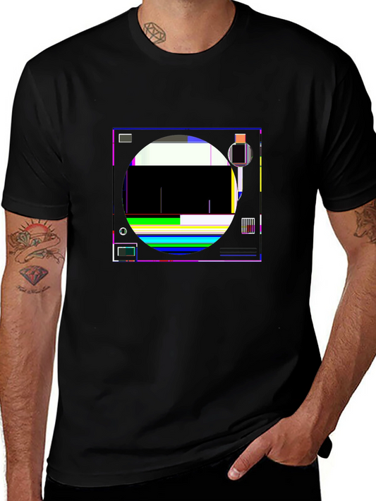 Vibes Music Tee – Vinyl record spin