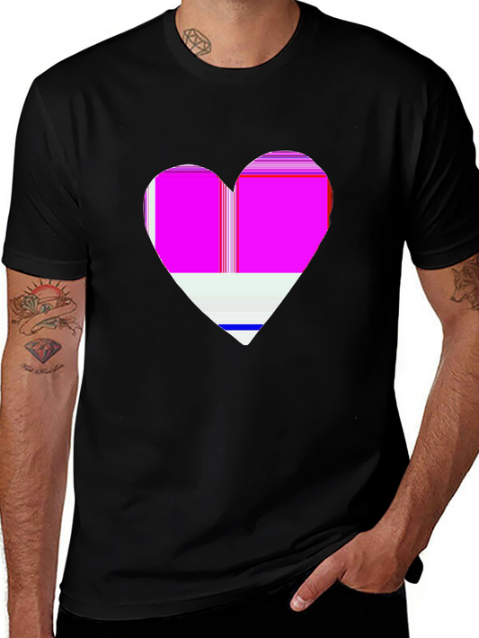 Vibes Music Tee – Piano keys heart