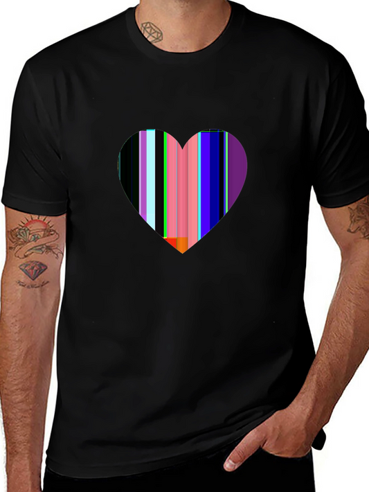 Vibes Music Tee – Piano keys heart