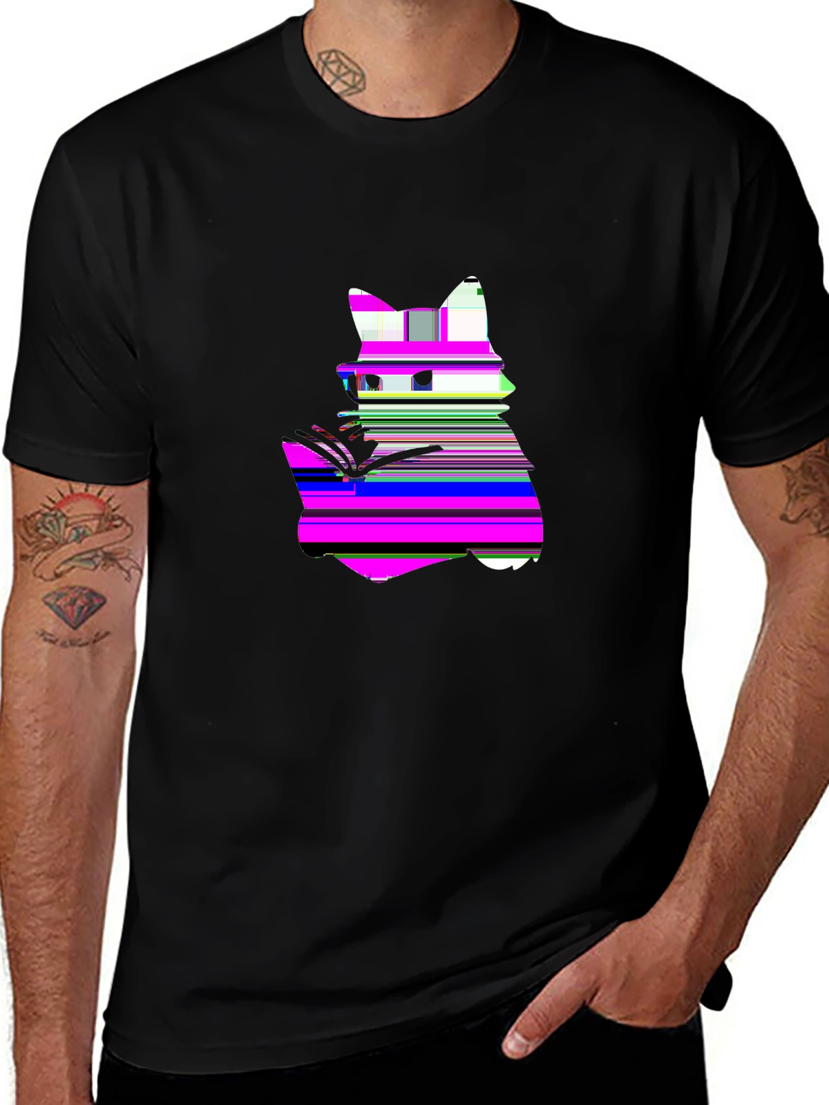 Pet Parent Tee – Cat with glasses