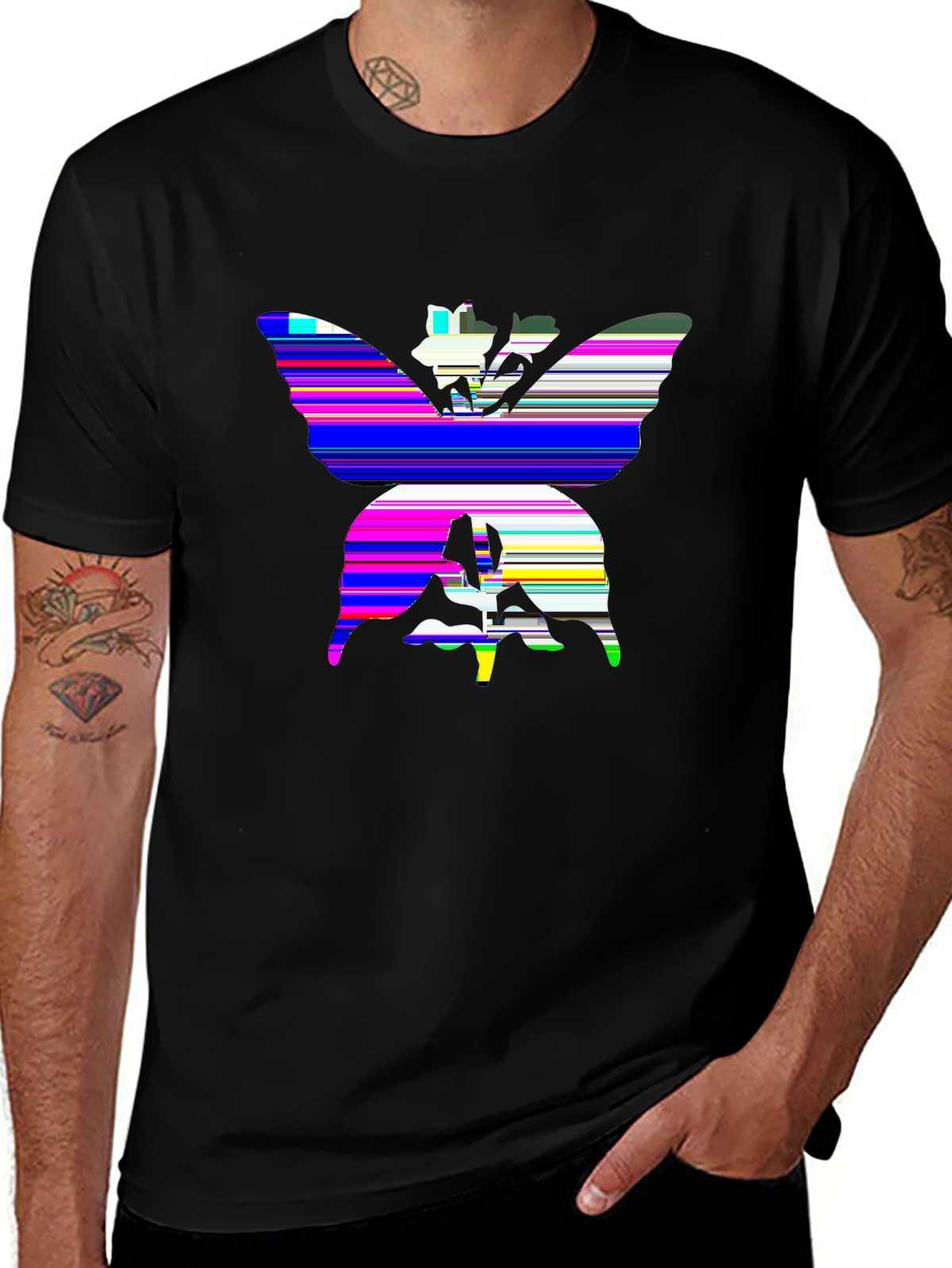 Mythical Legends Tee – Fairy wings flowers