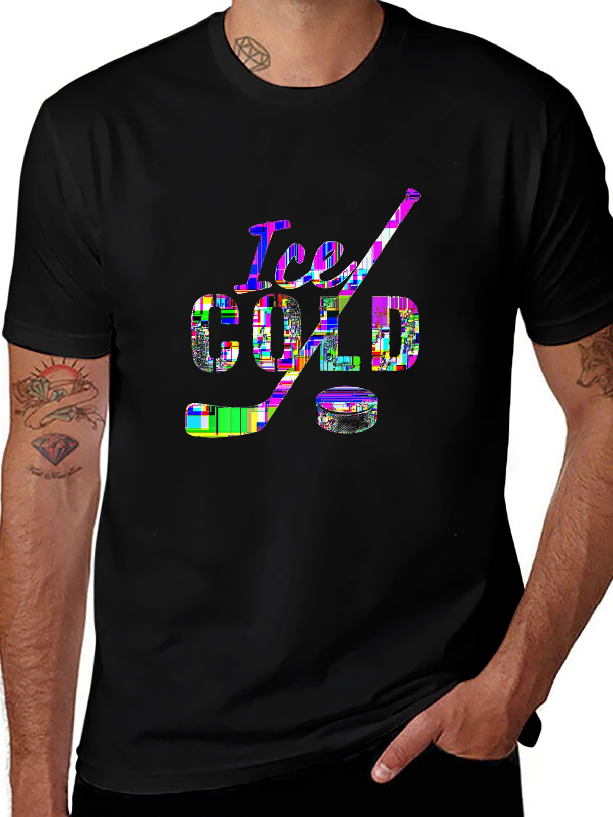 Game Day Premium Tee – Hockey stick and