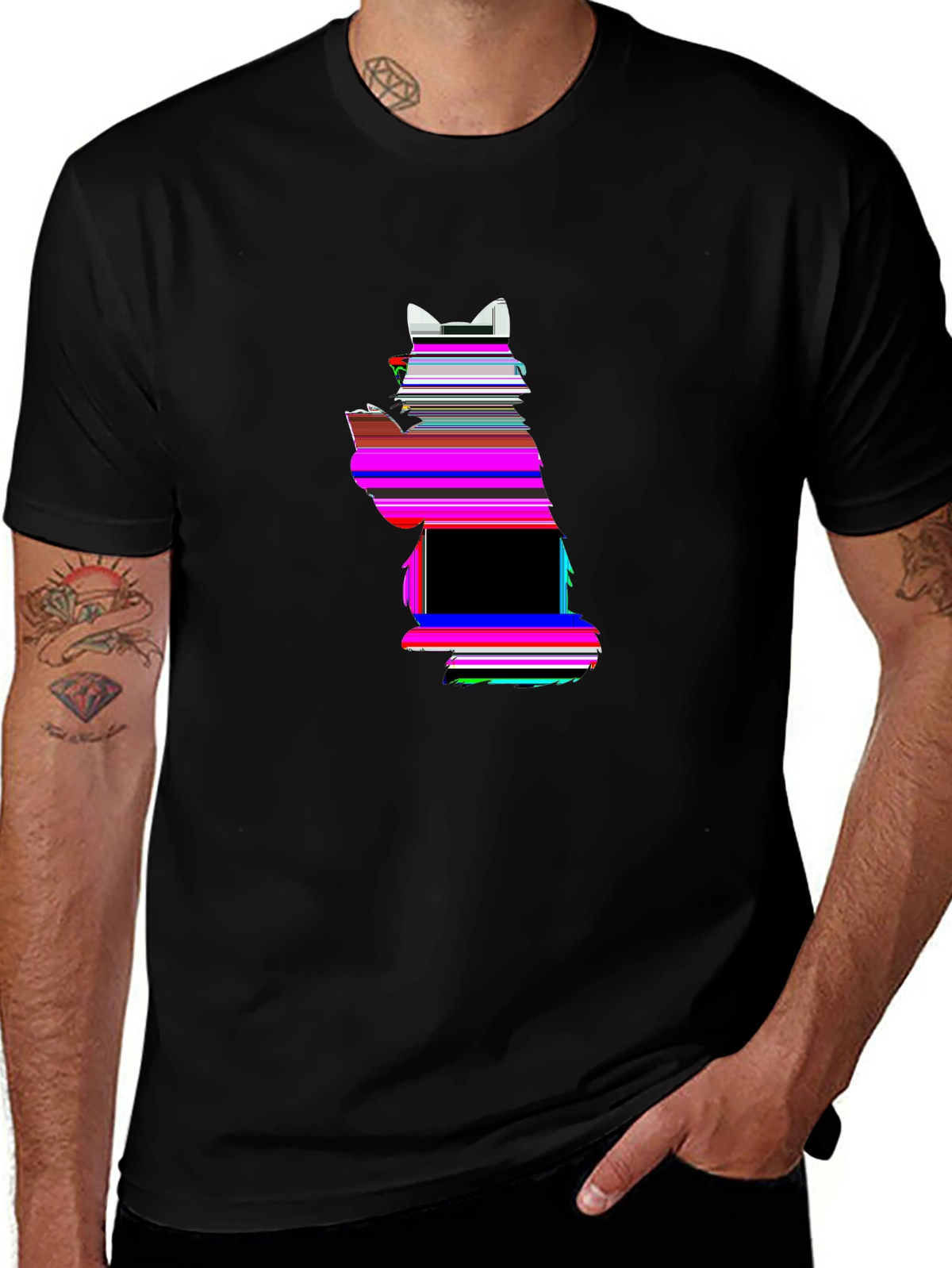 Pet Parent Tee – Cat with glasses