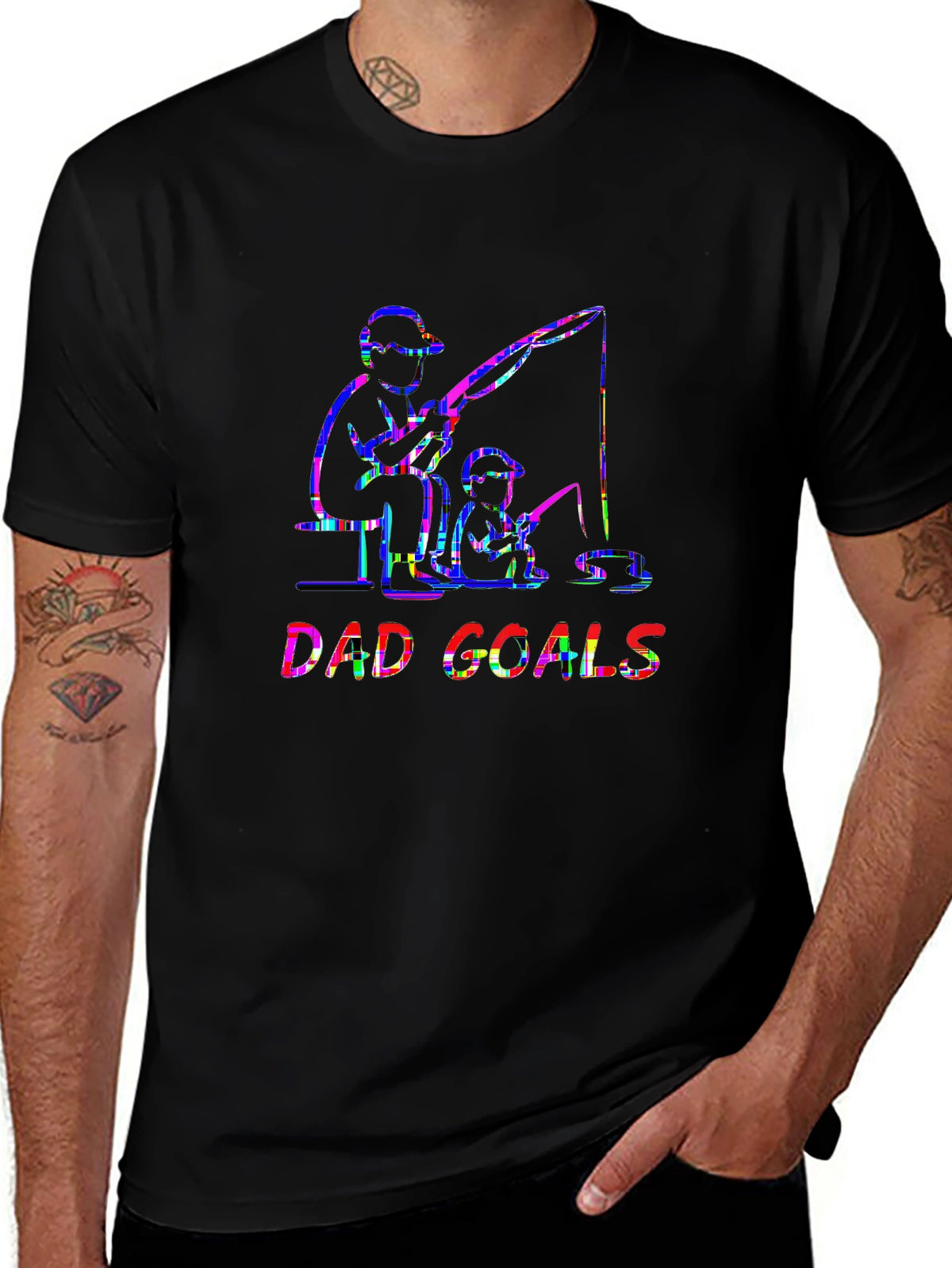 Family First Tee – Dad and child