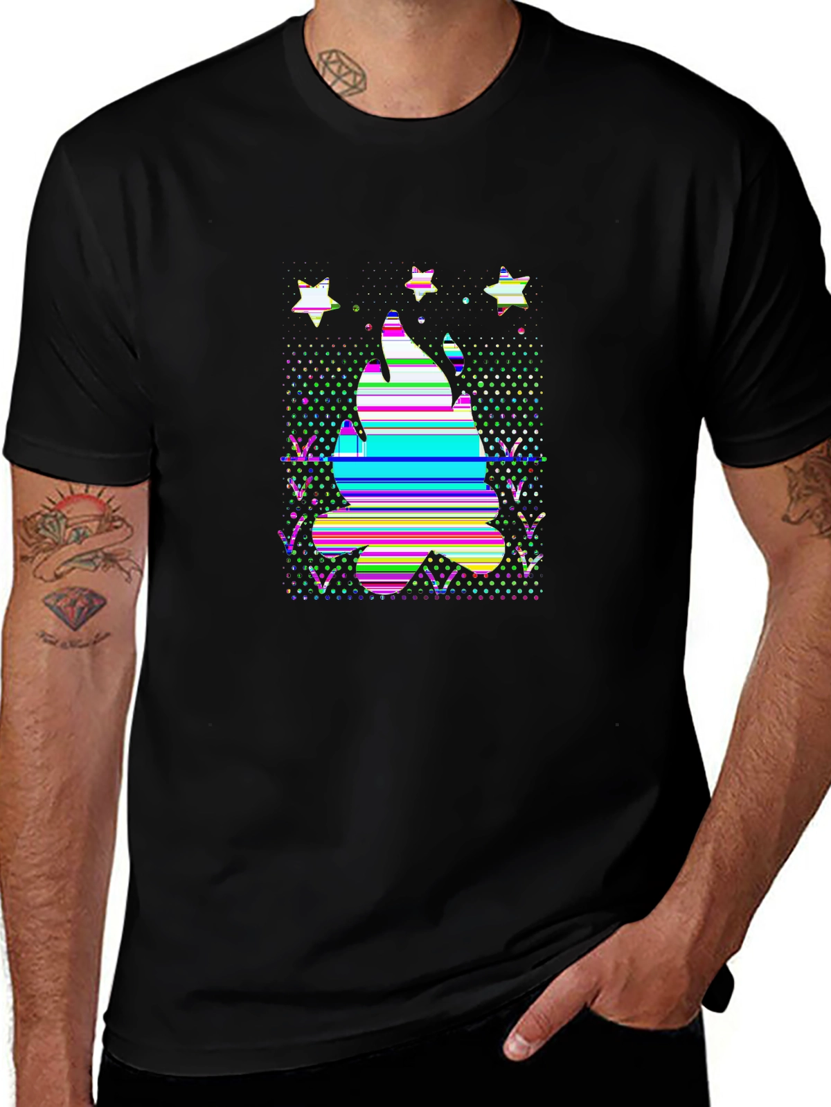 Wild Explorer Tee – Campfire under stars