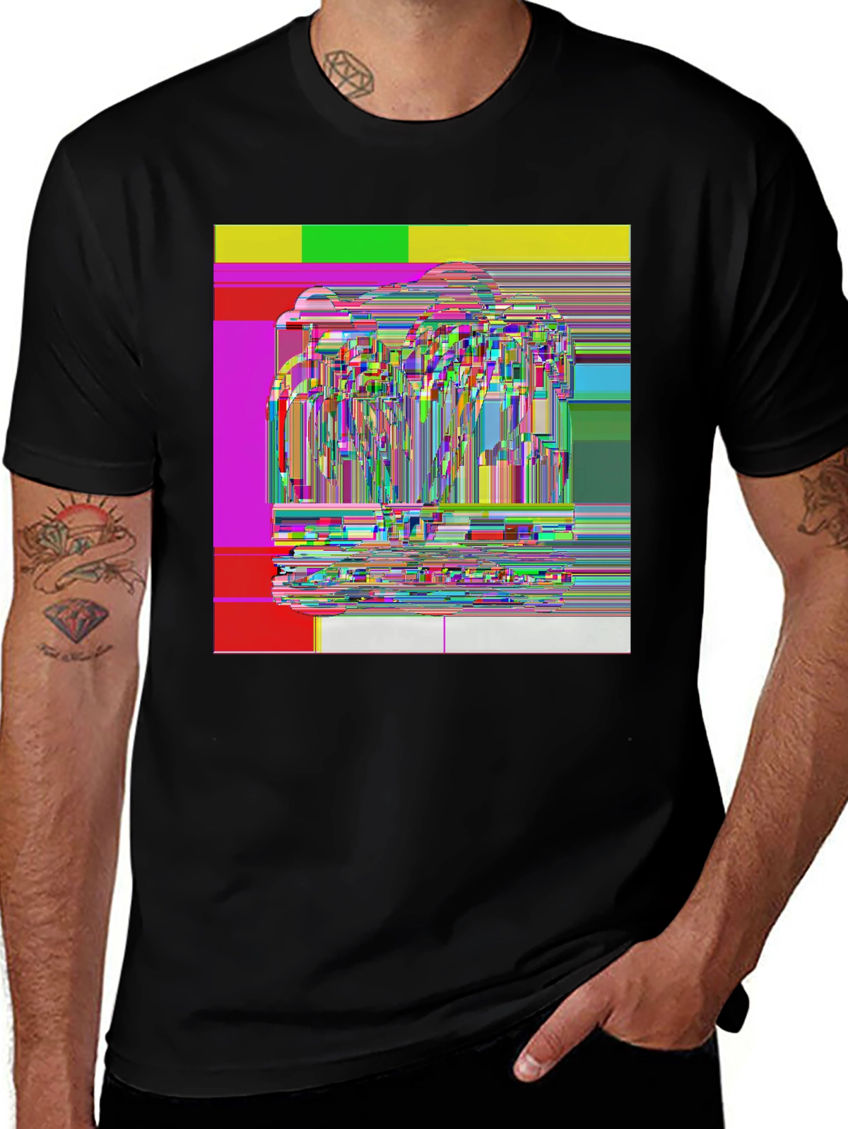 Summer Vibes Tee – Palm tree sunset
