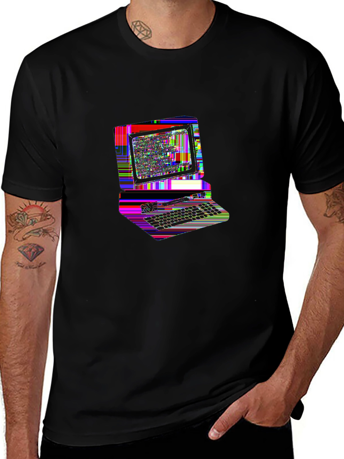 Future Tech Tee – Computer terminal, 'ROOT