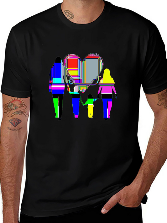 Family First Tee – Family holding hands