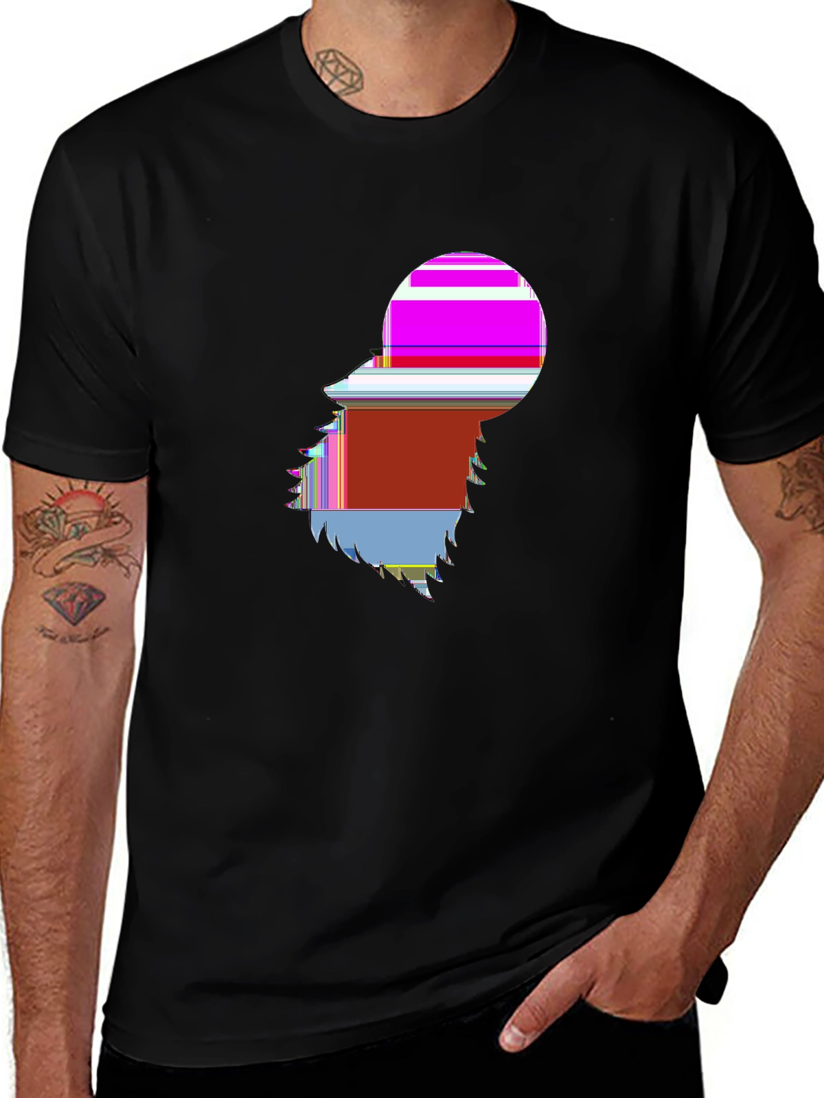 Mythical Legends Tee – Wolf howling full