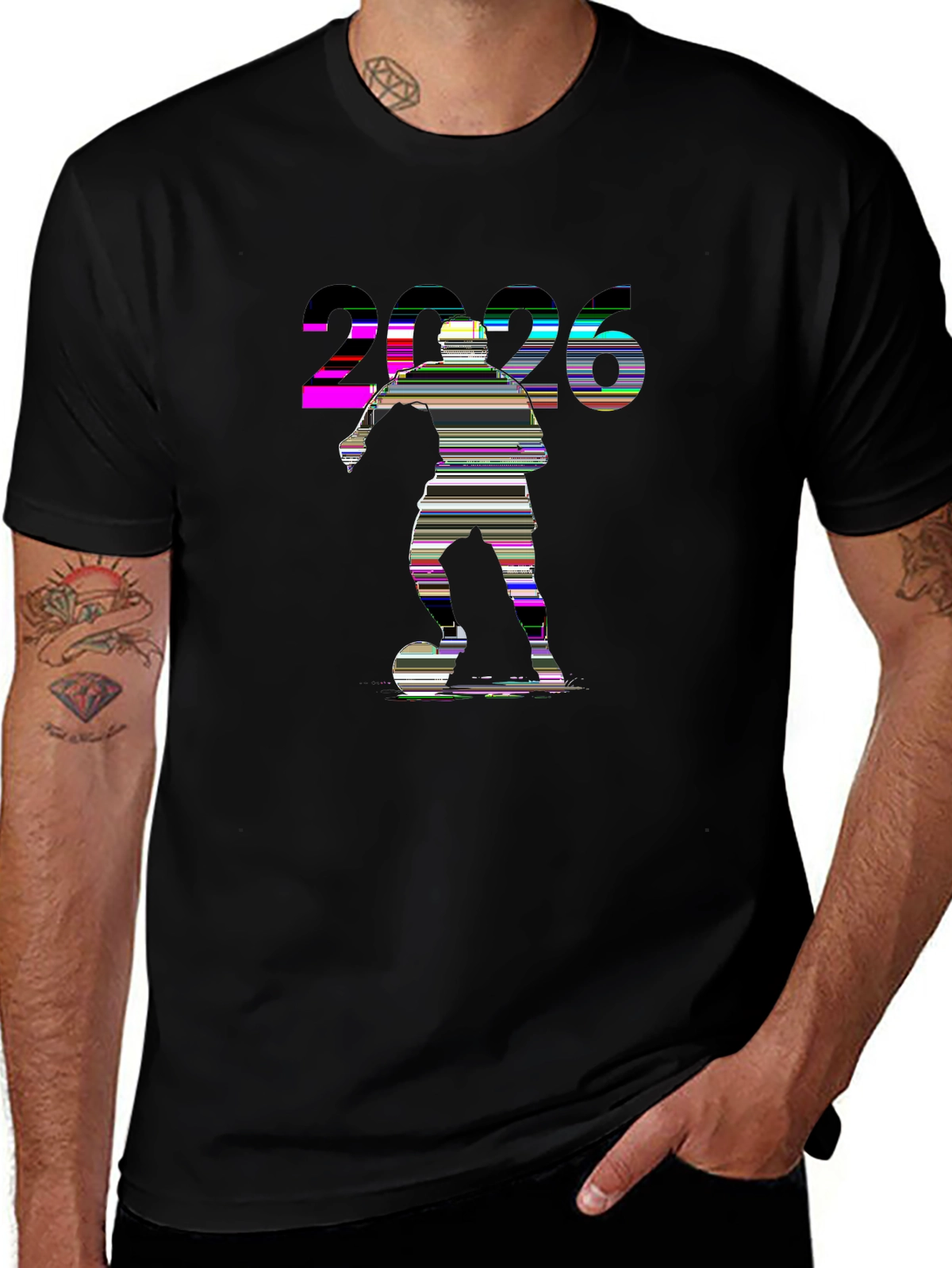 Soccer Fever Tee – Retro soccer player