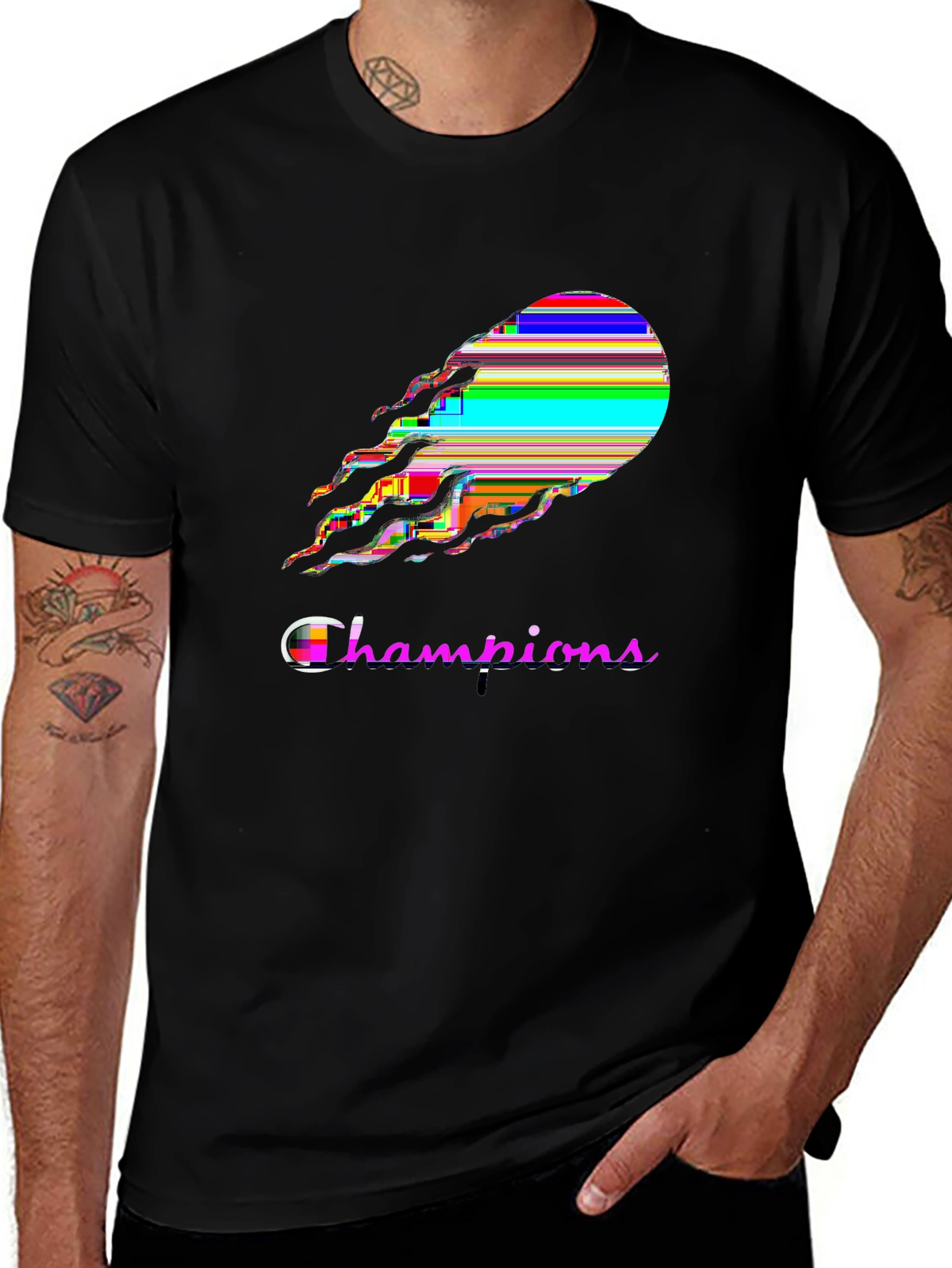 Soccer Fever Tee – Soccer ball fire