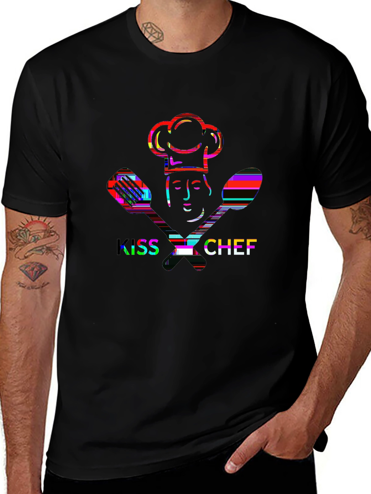 Side Hustle Tee – Chef hat and