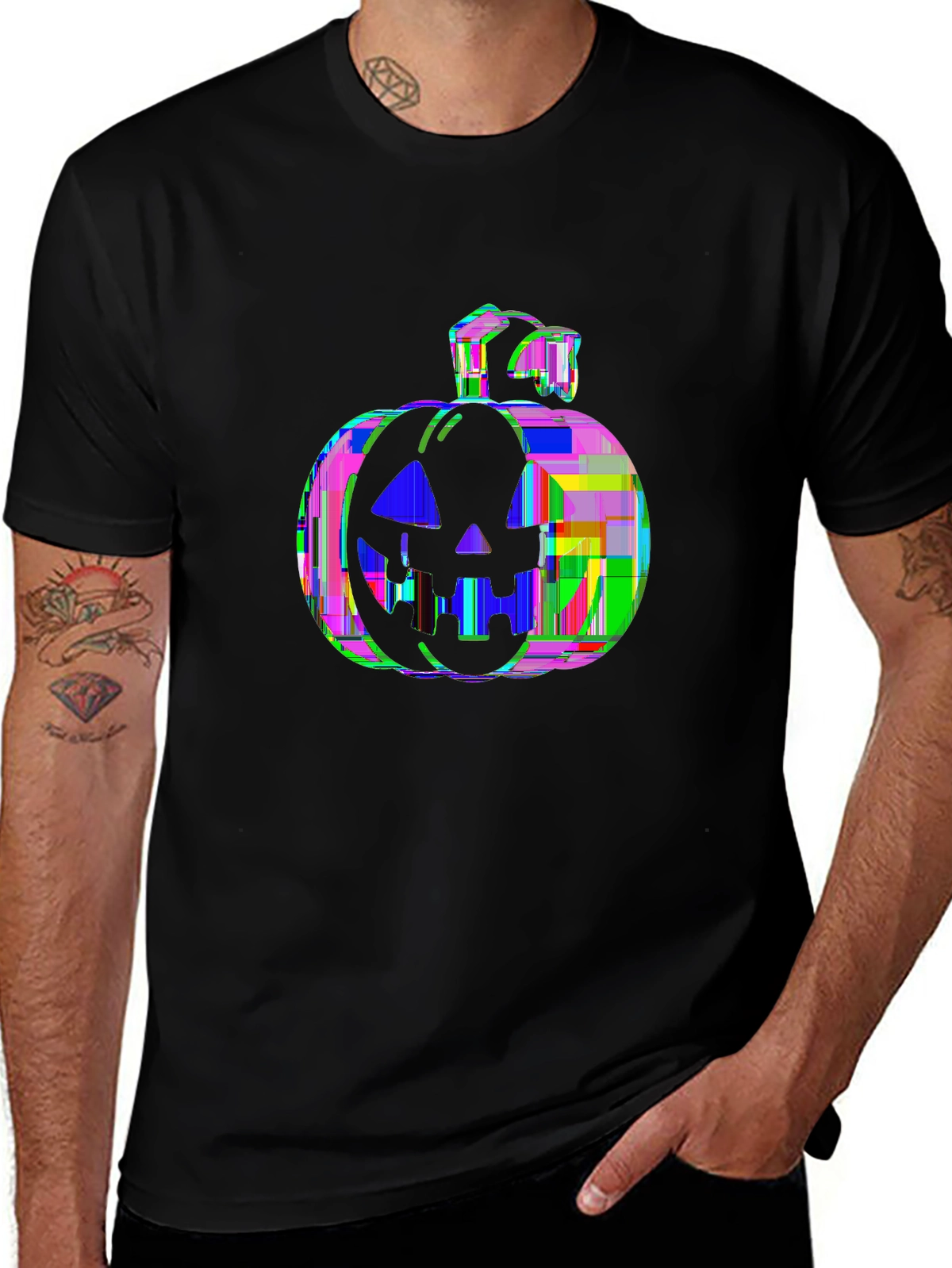 Holiday Spirit Tee – Jack-o-lantern Halloween, 'BOO'