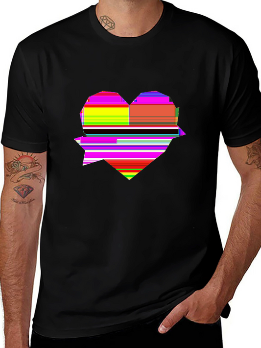 Holiday Spirit Tee – Valentine heart, 'BE