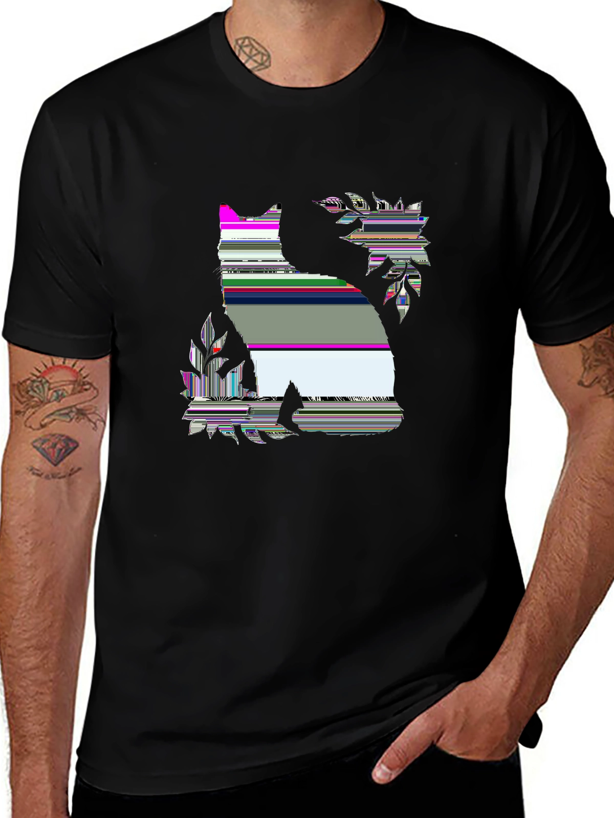 Pet Parent Tee – Siamese cat elegant