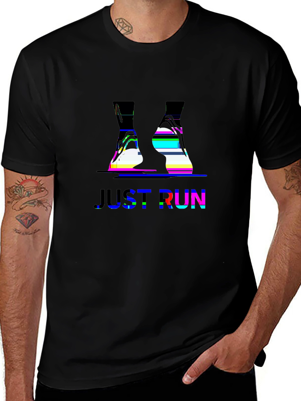 Game Day Premium Tee – Running shoes, 'JUST