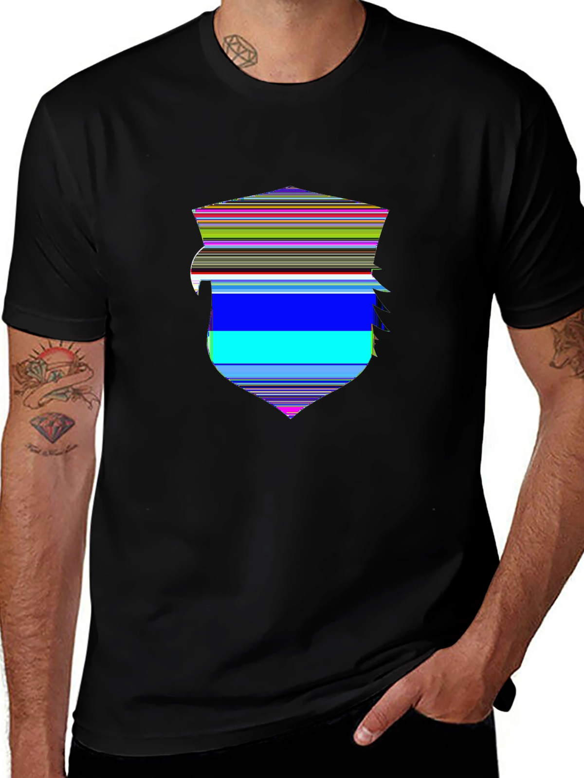 American Pride Tee – Patriotic eagle head