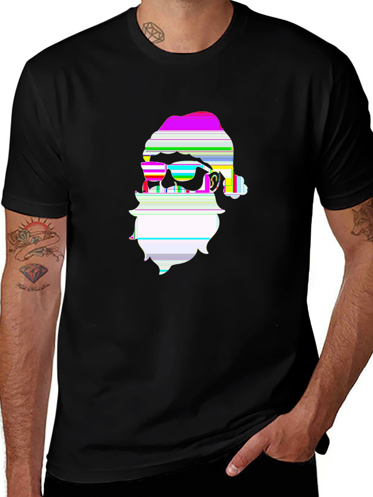 Holiday Spirit Tee – Santa hat and