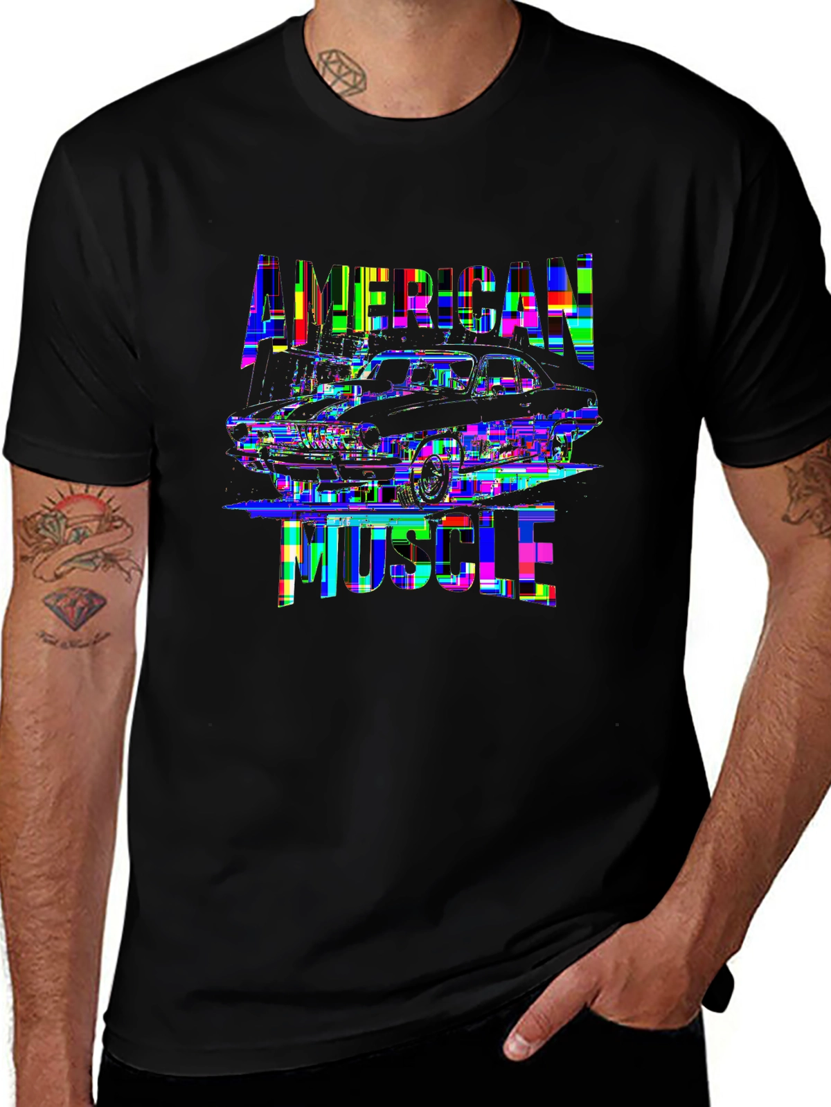 Auto Enthusiast Tee – Classic muscle car