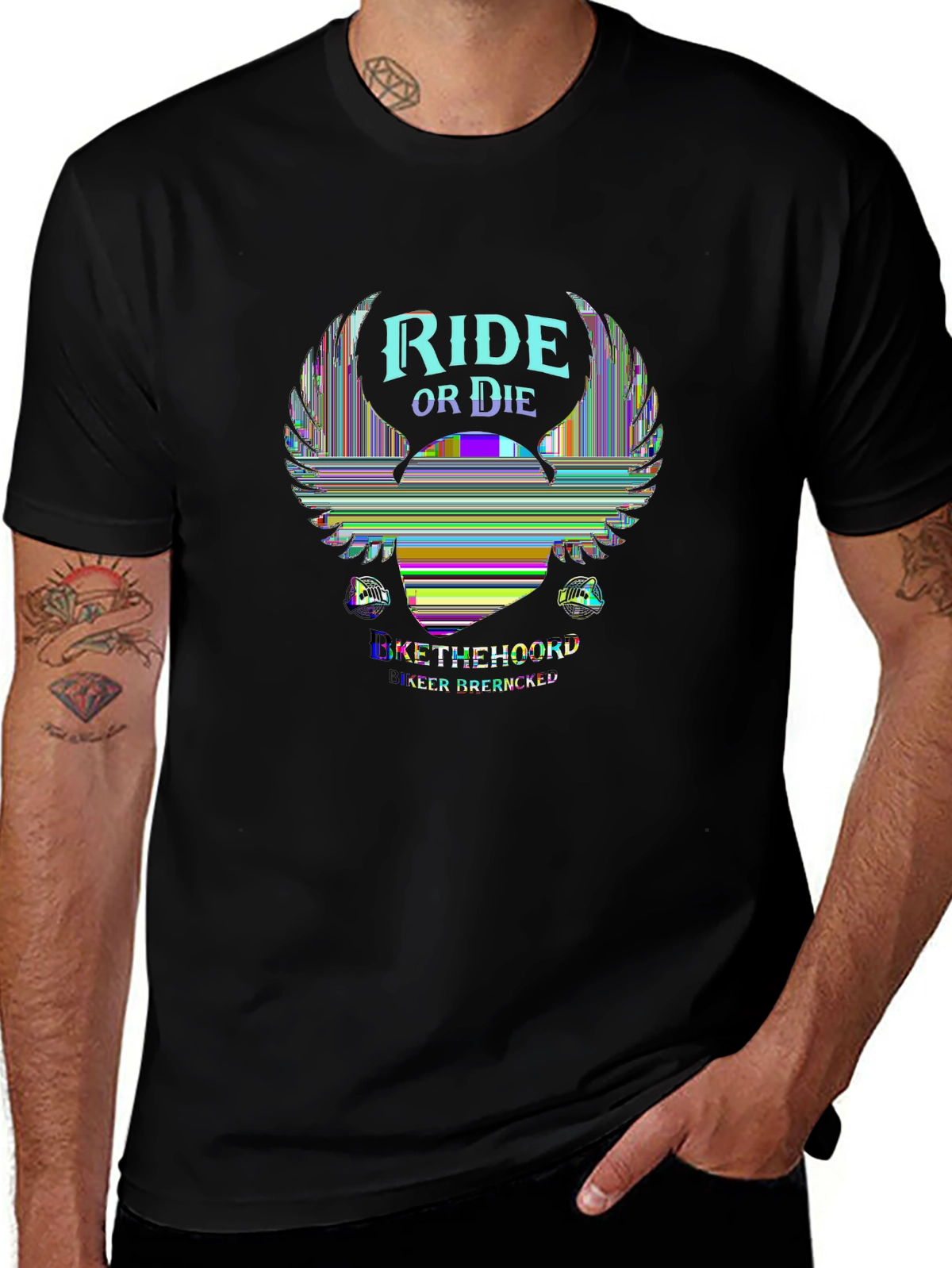 Auto Enthusiast Tee – Helmet and wings